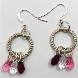 NEW Handmade Swarovski crystal earrings